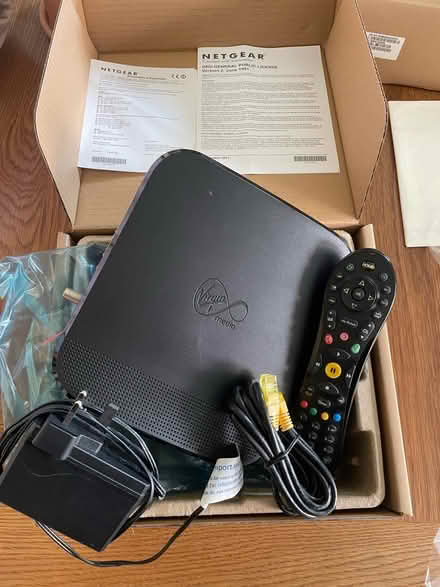 Photo of free Virgin media box with leads (Wolverhampton) #1