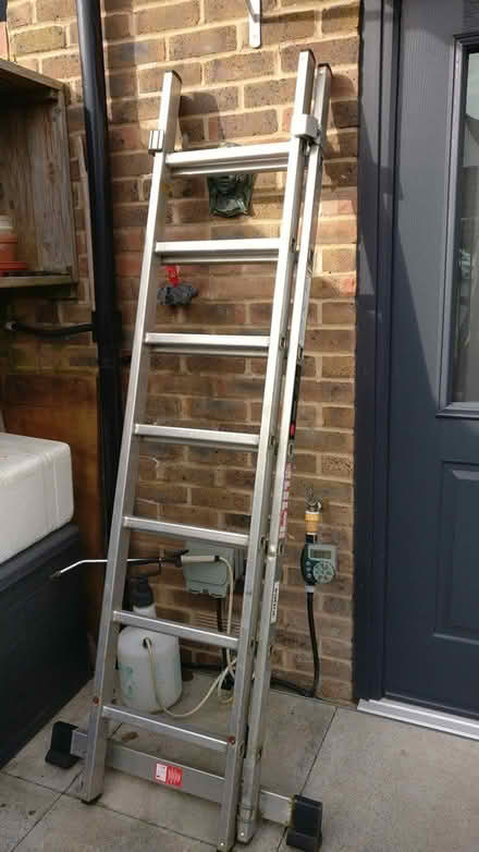 Photo of free Aluminium 2-section ladder (Uxbridge UB10) #1