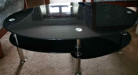 Photo of free Glass tv stand (Menzieshill DD2) #1