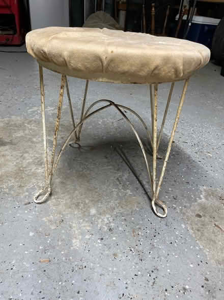 Photo of free Vintage stool (Morrow) #3