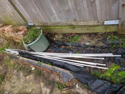 Photo of free 8 PVC pipes (each 10 foot length) (BR6, Green Street Green) #1