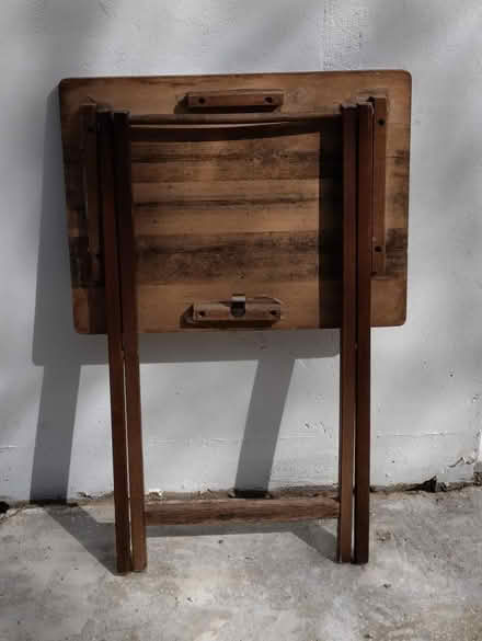 Photo of free Folding table - vintage (BH9) #2