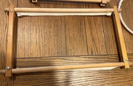 Photo of free Two tapestry frames and one large embroidery hoop (Upton CH2) #3