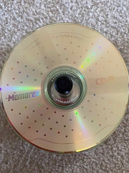 Photo of free Blank writable CDs (oakville. third line/dundas) #1