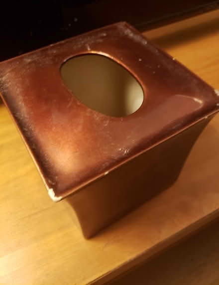 Photo of free Brown Tissue Box Cover (WLA/Westwood) #1