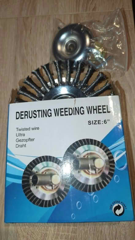 Photo of free Derusting Weeding Wheel (Dunfermline KY12) #1