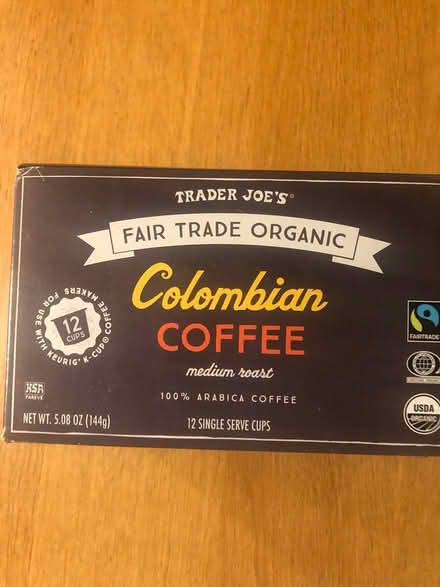 Photo of free TJ's Columbian Coffee K-Cups (CV: Redwood & Seven Hills area) #1