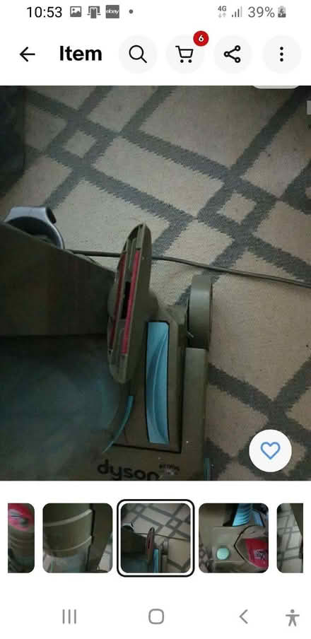Photo of free Dyson 01 original hoover. Light use still fully working (Cooden TN39) #2