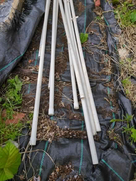 Photo of free 8 PVC pipes (each 10 foot length) (BR6, Green Street Green) #2