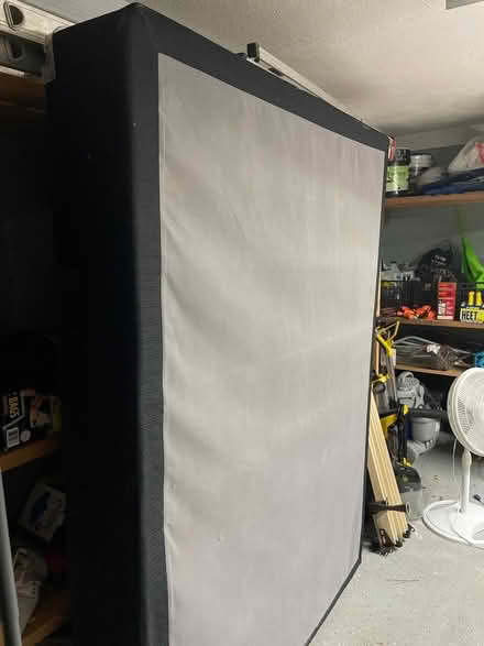 Photo of free Queen box spring and frame (Morrow) #1