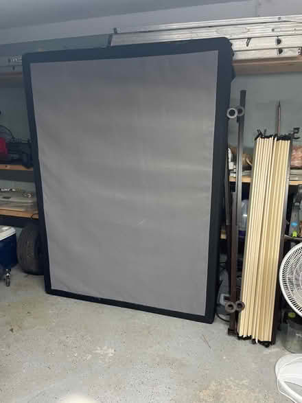 Photo of free Queen box spring and frame (Morrow) #3