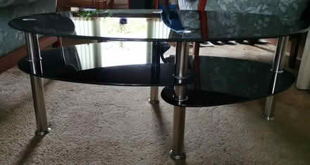 Photo of free Glass tv stand (Menzieshill DD2) #2