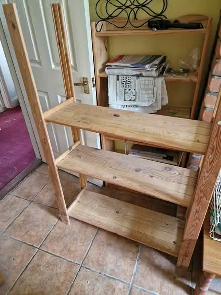 Photo of free Pine Bookcases (CB21 - opposite phone box) #1