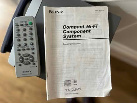 Photo of free Sony compact hifi system see description (Crosspool S10) #2