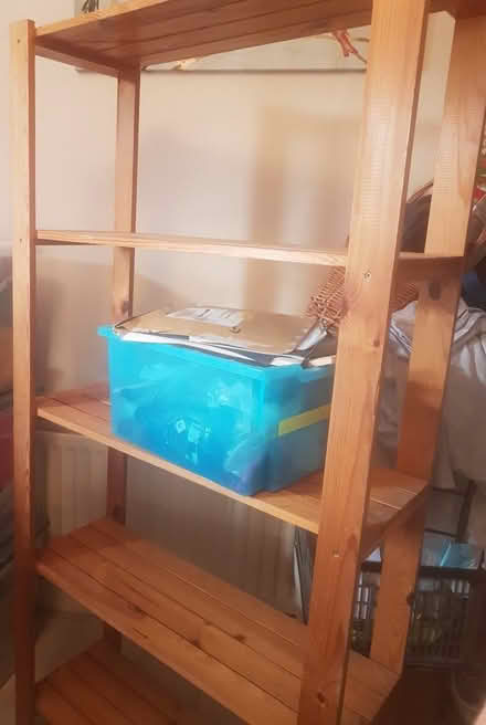 Photo of free Wooden shelves (Knaphill GU21) #1