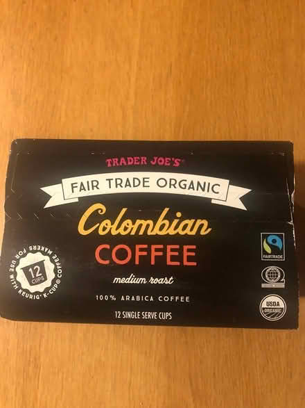 Photo of free TJ's Columbian Coffee K-Cups (CV: Redwood & Seven Hills area) #2