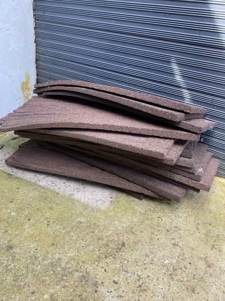 Photo of free Rubber stepping stone - brown (Whetstone N20) #1