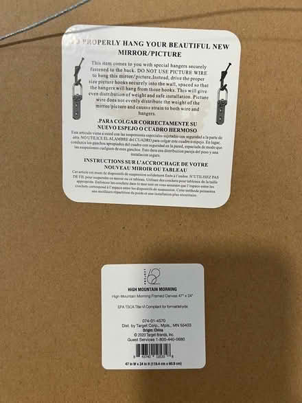 Photo of free Canvas wrapped abstract artwork (Manchester Township) #2