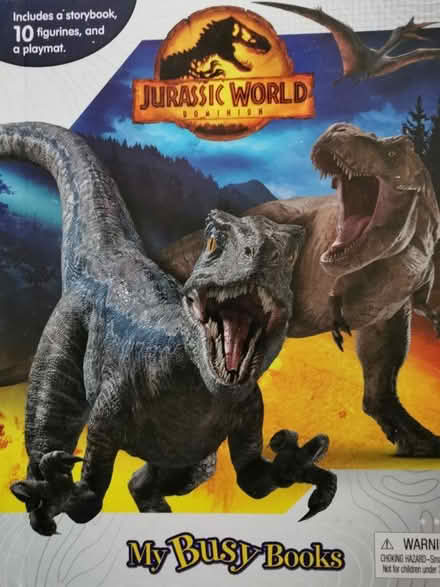 Photo of free My busy book; jurassic world (Menzieshill DD2) #1