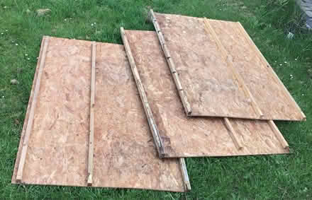 Photo of free Wood boards (used OSB) (Roselands, Eastbourne, BN22) #1