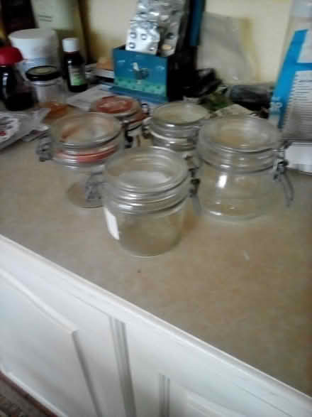 Photo of free 5 small/medium Kilner jars (Chirk Bank LL14) #1