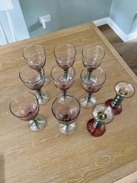 Photo of free 8 LSA wine glasses and 2 candles (Brixton SW2) #2