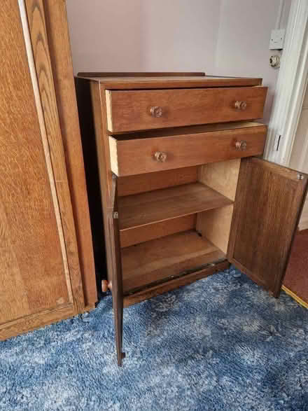 Photo of free Mid century tallboy cupboard (Upper Walthamstow E18) #2
