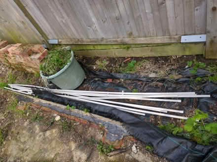 Photo of free 8 PVC pipes (each 10 foot length) (BR6, Green Street Green) #1
