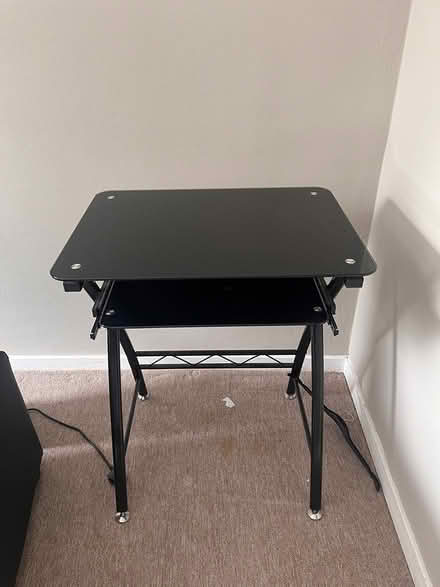 Photo of free Home/computer glass table (Sandhurst) #1