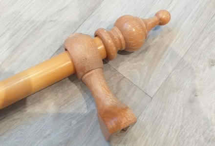 Photo of free Tab top curtains and curtain pole (Robinswood Hill, Gloucester) #2