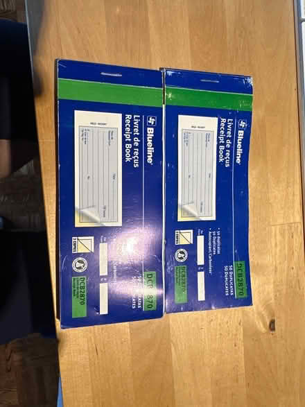 Photo of free Receipt books (Woodpark) #1