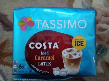 Photo of free Sealed Tassimo Costa Iced Coffee Pods (Church End MK43) #1