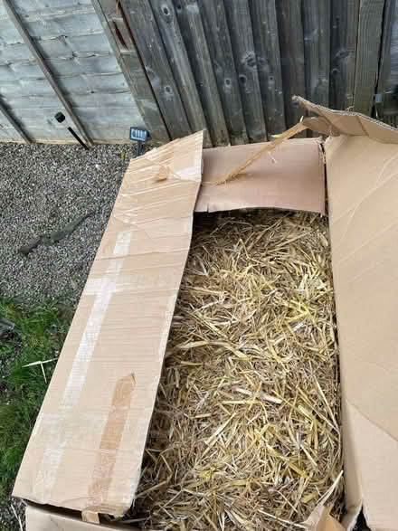 Photo of free Big box of straw (Hereford whitecross) #1