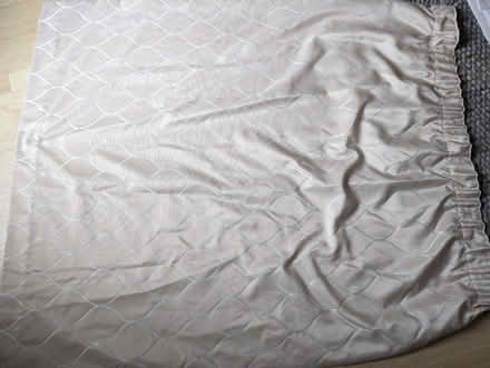 Photo of free Pair of cream curtains (Cogges OX28) #2