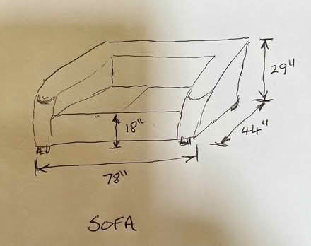Photo of free Sofa/ Chesterfield style (Selby/Cawood) #3