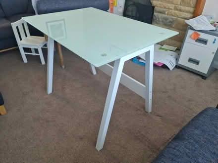 Photo of free Glass office desk (World's End RH15) #1
