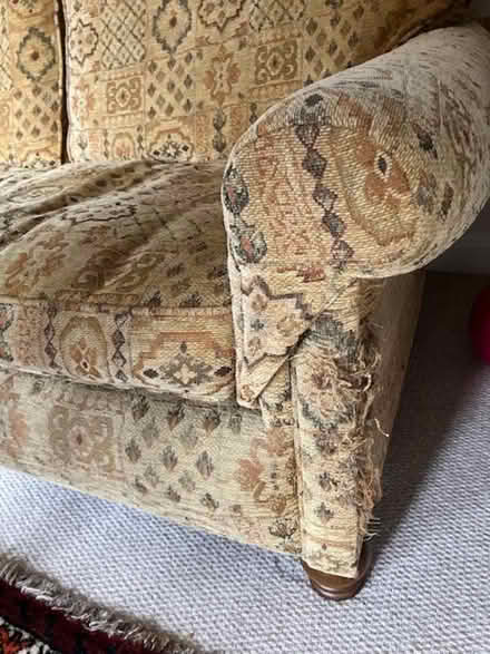 Photo of free SOFA and ARMCHAIR (Romsey Ward CB1) #3