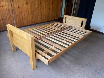 Photo of free Wooden futon base (Guildford) #1