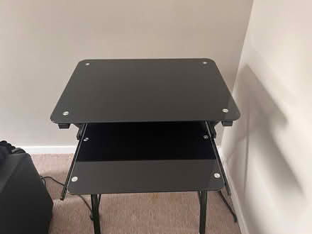 Photo of free Home/computer glass table (Sandhurst) #3