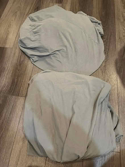 Photo of free 2 Gray couch slip covers (Lamond Riggs) #2