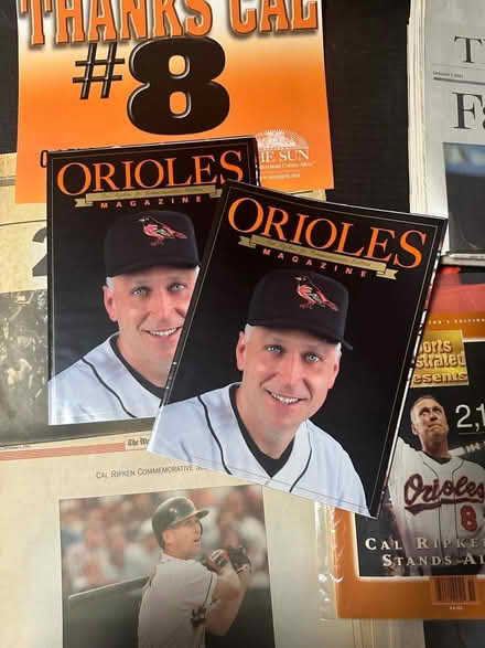 Photo of free Cal Ripken Orioles Memorabilia (Tanley Rd & New Hampshire Ave) #4