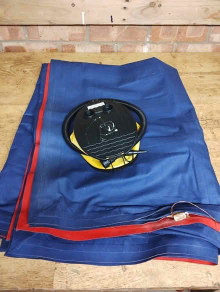 Photo of free Inflatable double bed/mattress (Cowplain) #3