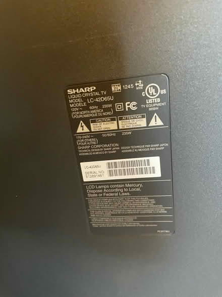 Photo of free 42 inch TV (PACE and Highway 66) #4
