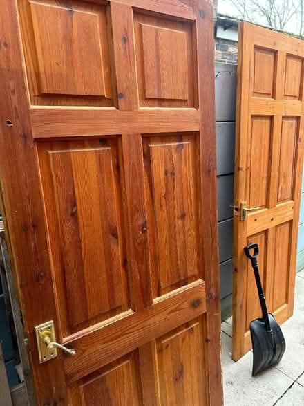 Photo of free 3 pine internal doors (Rusholme M14) #1