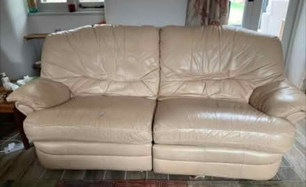 Photo of free Reclining Sofa and arm chairs (Christchurch) #1