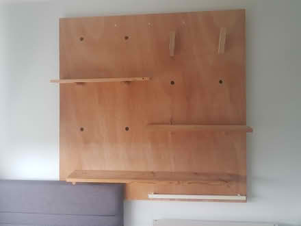 Photo of free Peg board with shelving (Gateshead NE9) #1