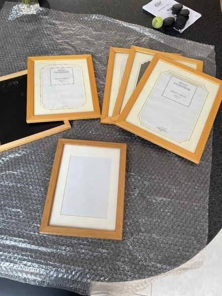 Photo of free 6 wooden photo frames, various sizes (Kenilworth CV8) #1