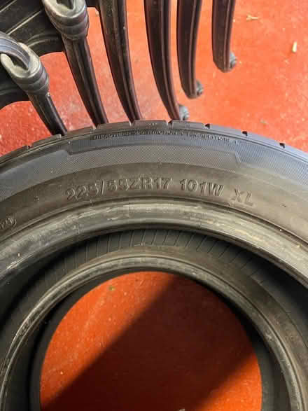 Photo of free 2x Tyres 225x 55ZR 17 101w XL (Crossroads BD22) #1
