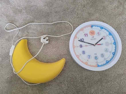 Photo of free Kids Wall Clock and Night Light (Aston S26) #1