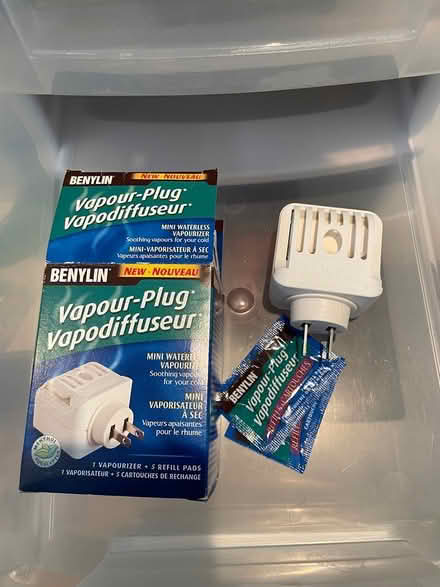 Photo of free Benadryl mini vaporizer (Rogers Rd and Keele St) #1